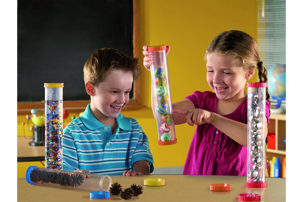 Sensory Tubes, set van 4 stuks